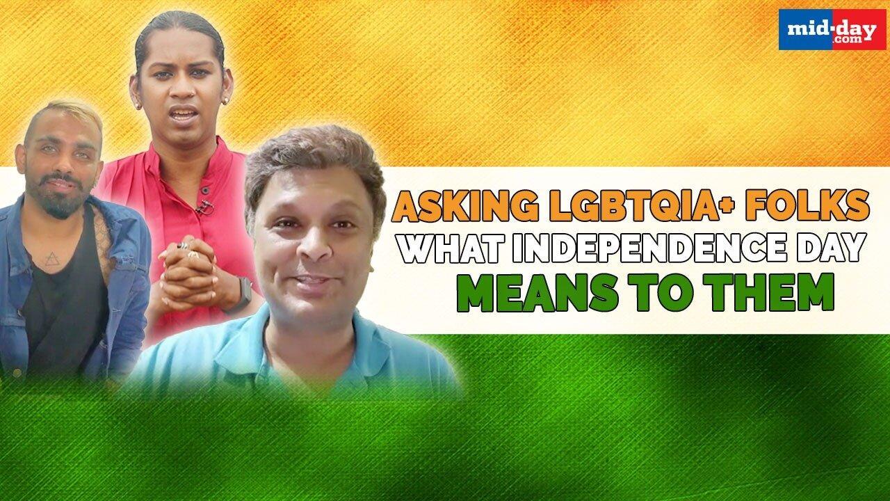 Asking LGBTQIA+ folks what Independence Day means to them